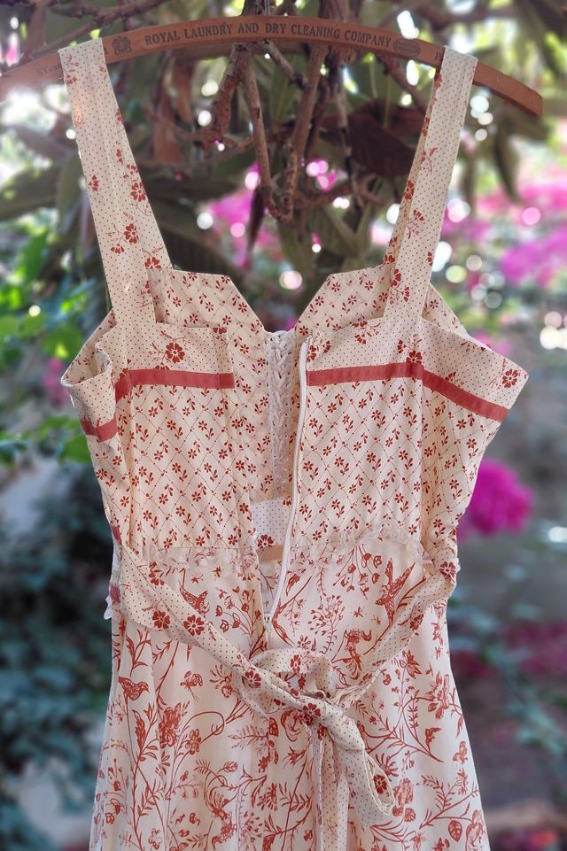 Vintage 1970's Corset Maxi Dress Selected by Garbage Soup #3