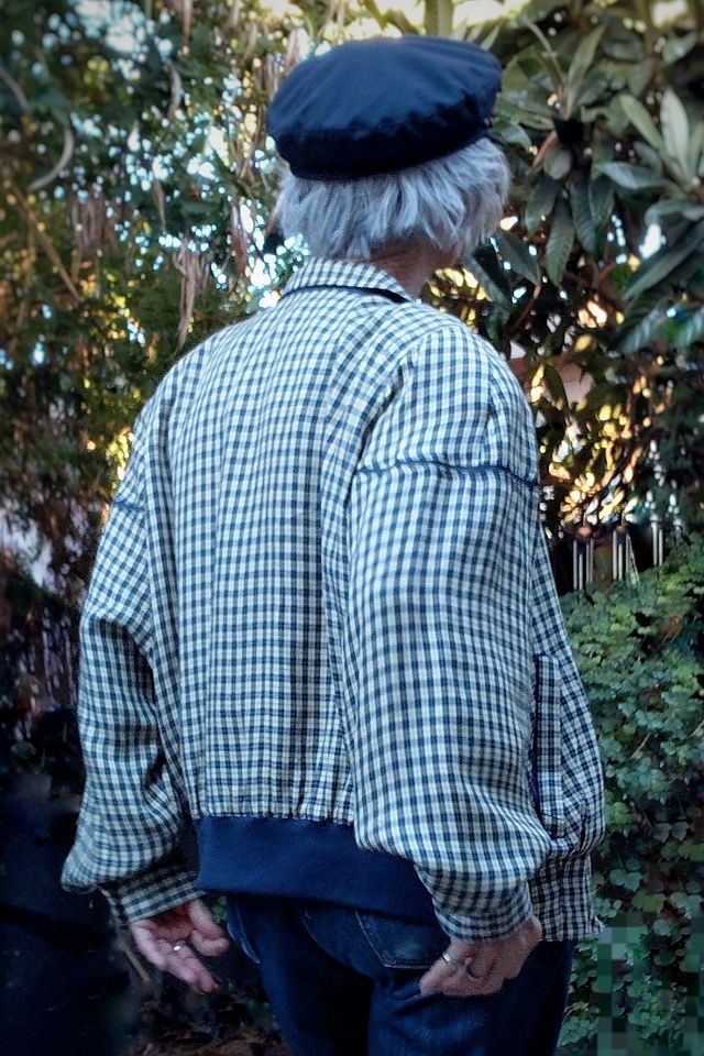 Vintage Gabardine Two Tone Jacket Selected by Garbage Soup #2