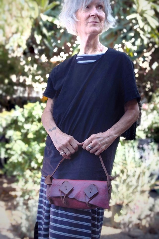 Handcrafted Leather Baguette Bag Selected by Garbage Soup #1
