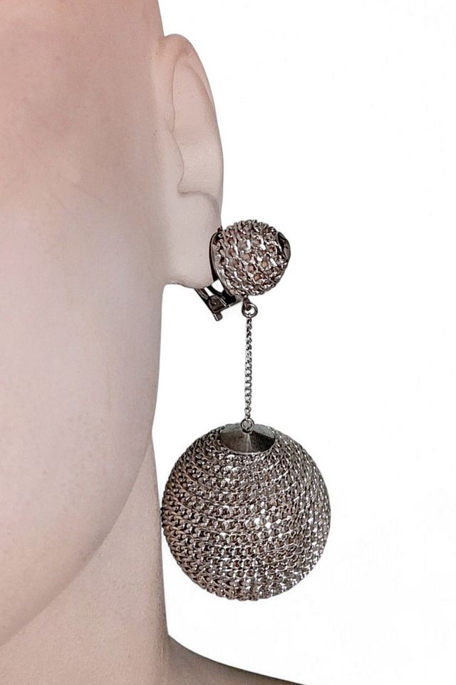 Cardillo Metallic Sphere Earrings Selected by Garbage Soup #1