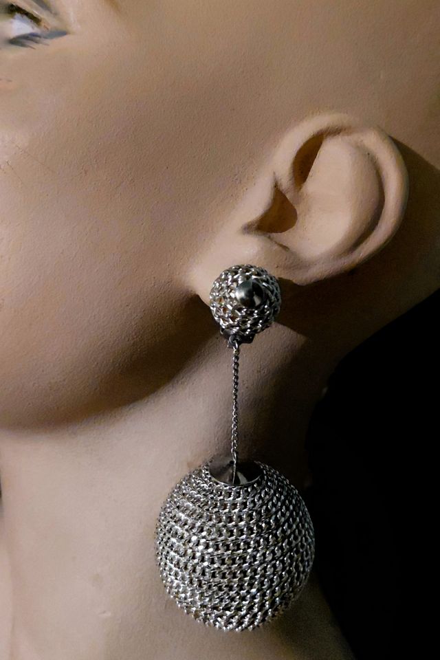 Cardillo Metallic Sphere Earrings Selected by Garbage Soup #2