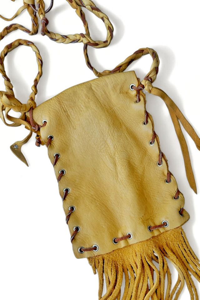 Handcrafted Chamois Leather Pouch Bag Selected by Garbage Soup #1