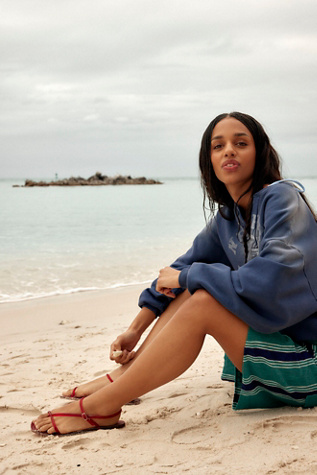 Sugar Rush Jelly Sandals by FP Vegan Collection at Free People in Red, Size: US 8