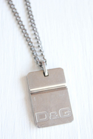 Женские колье Moons + Junes Vintage Dolce & Gabbana Silver Pendant Selected, цвет: Серебряный — фото 4