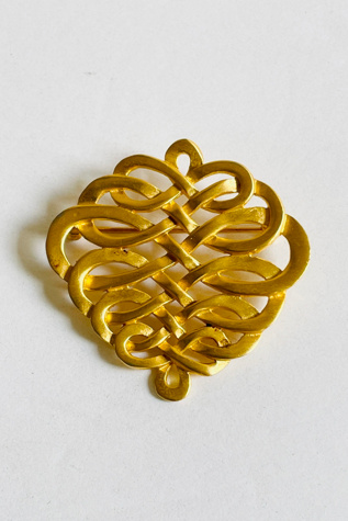 Vintage 1990's Celtic Knot Pin  Selected by FernMercantile