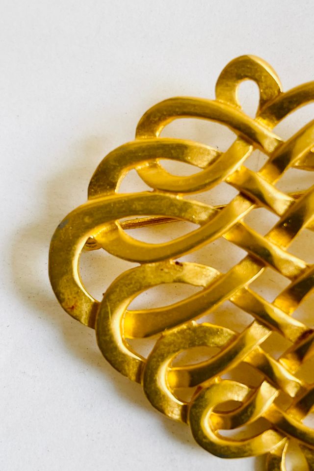 Vintage 1990's Celtic Knot Pin  Selected by FernMercantile #3