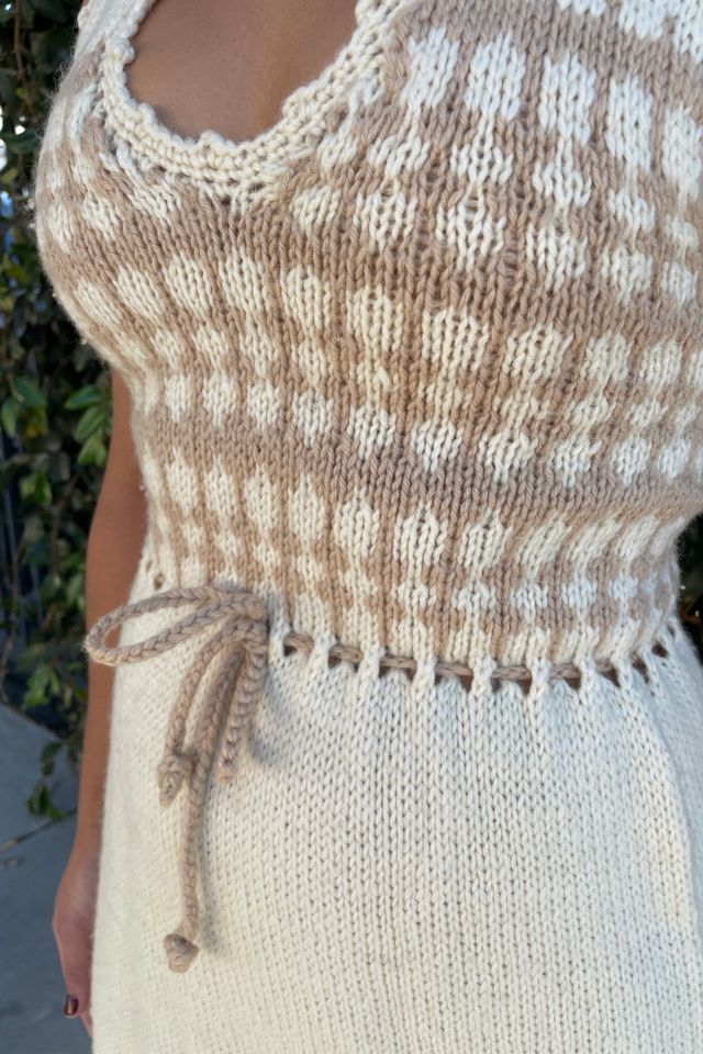Vintage Hand Knit DressSelected by FernMercantile #1