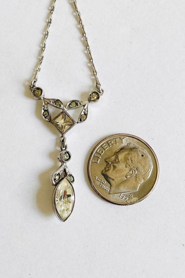 Vintage 1950's Sterling Delicate Necklace Selected by FernMercantile #3