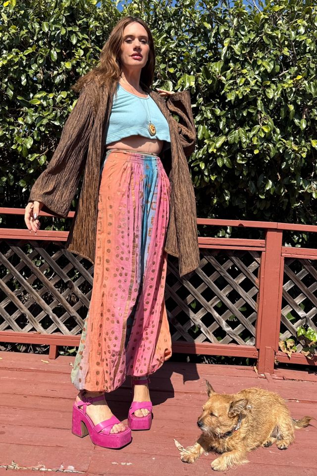 Vintage Hand Dyed and Painted Bloomer Pants Selected by Personal Choice #1
