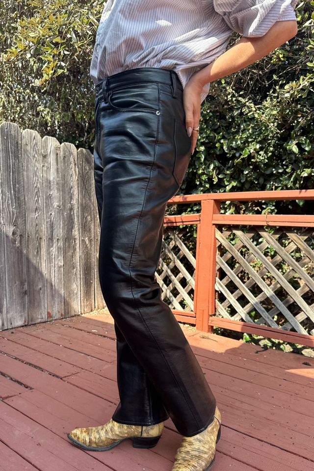 Agolde Recycled Leather Pants Selected by Personal Choice #1