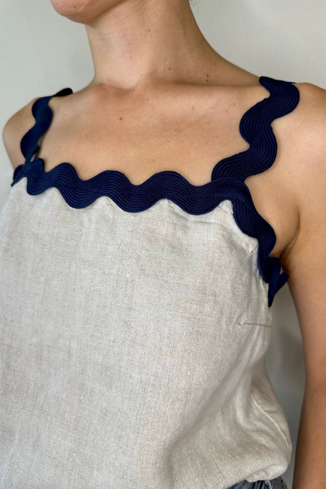 Jumbo Rik Rak Linen Camisole Selected by Picky Jane #2
