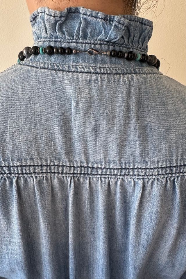 Sterling and Turquoise Chunky Necklace Selected by Picky Jane #3