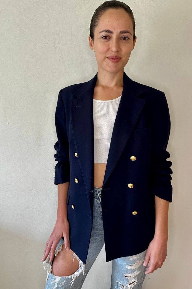 Vintage Evan Picone Wool Sailor Blazer Selected by Picky Jane #2