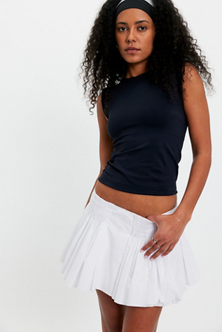 Geel Carolyn Skirt at Free People in White, Size: Small