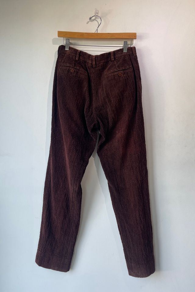 Vintage Romeo Gigli Brown Wide Wale Cords Selected by The Curatorial Dept. #2
