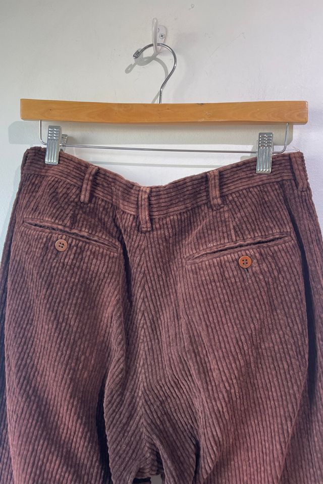 Vintage Romeo Gigli Brown Wide Wale Cords Selected by The Curatorial Dept. #3