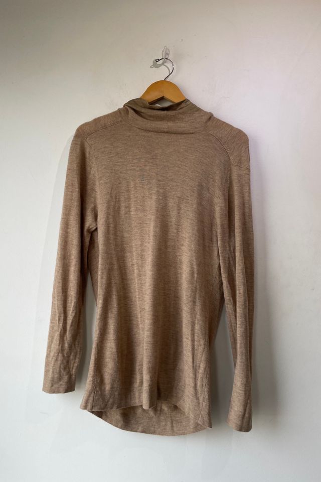Alberta Ferretti Brown Cashmere Cowl Neck Sweater Selected by The Curatorial Dept. #2