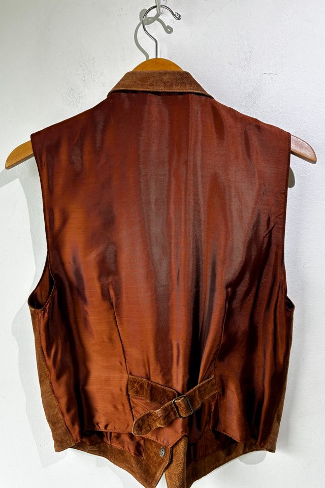 Brooks Brothers Brown Suede Vest Selected by The Curatorial Dept. #2