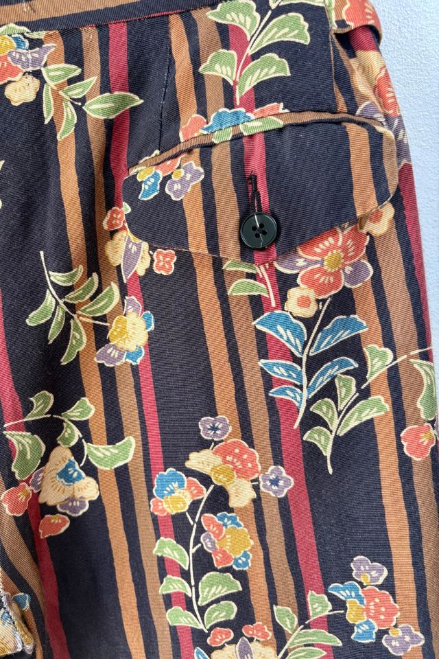 Bode Brown Floral Pattern Pants Selected by The Curatorial Dept. #2