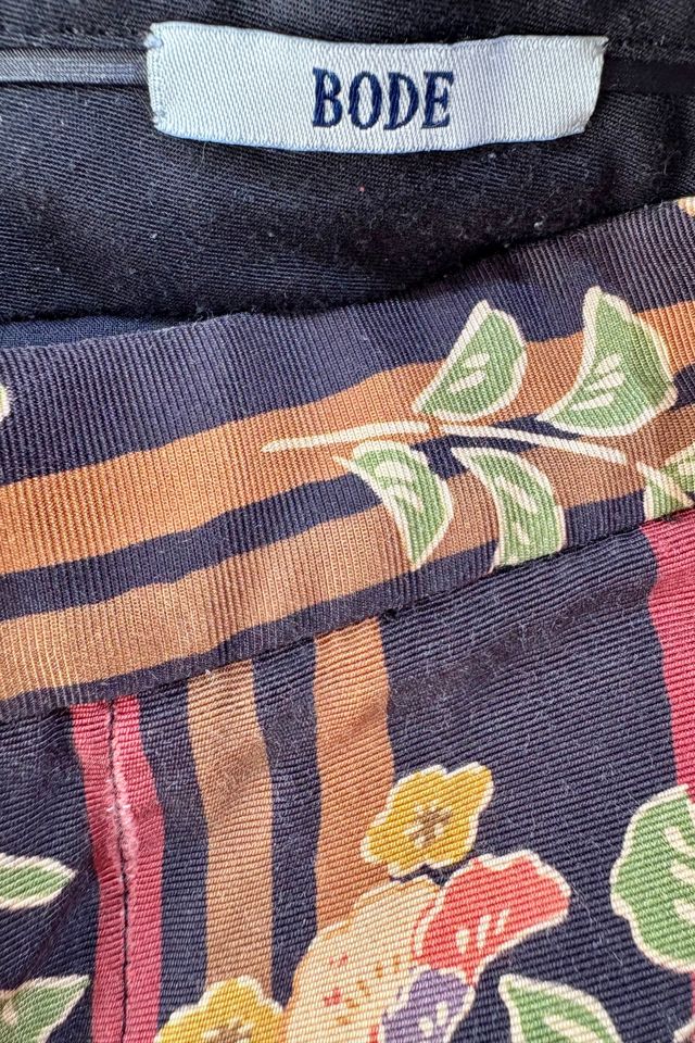 Bode Brown Floral Pattern Pants Selected by The Curatorial Dept. #3