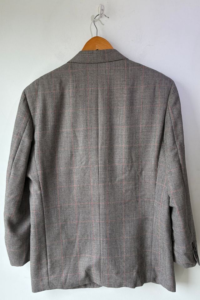 Valentino Black and White Houndstooth Sport Coat Selected by The Curatorial Dept. #1