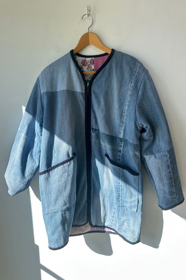 Re/Done Patchwork Reversible Denim Jacket Selected by The Curatorial Dept. #2