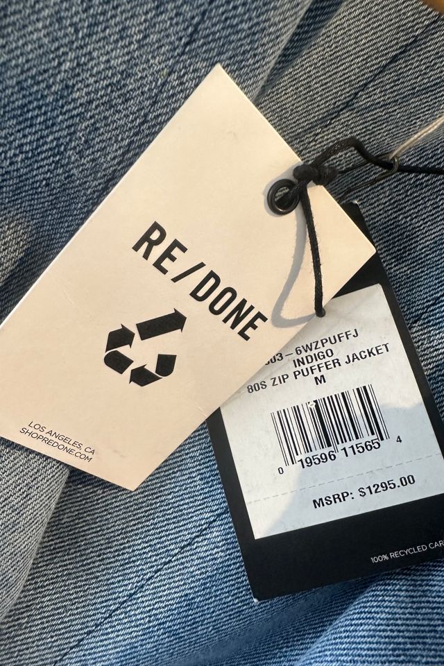 Re/Done Patchwork Reversible Denim Jacket Selected by The Curatorial Dept. #3