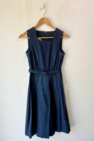 Comme des Garçons Dark Blue Denim Dress Selected by The Curatorial Dept.