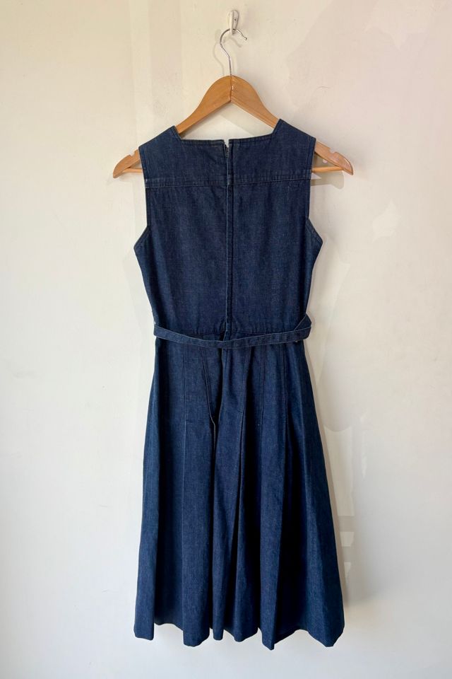 Comme des Garçons Dark Blue Denim Dress Selected by The Curatorial Dept. #2
