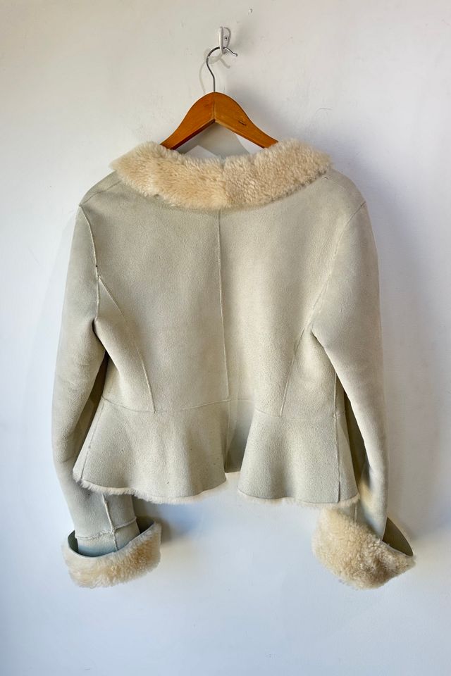 Marc Jacobs Runway Suede Shearling Cropped Jacket Selected by The Curatorial Dept. #2