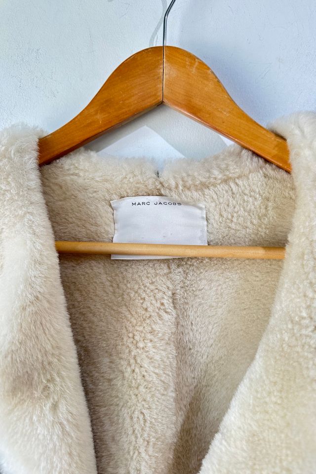 Marc Jacobs Runway Suede Shearling Cropped Jacket Selected by The Curatorial Dept. #3