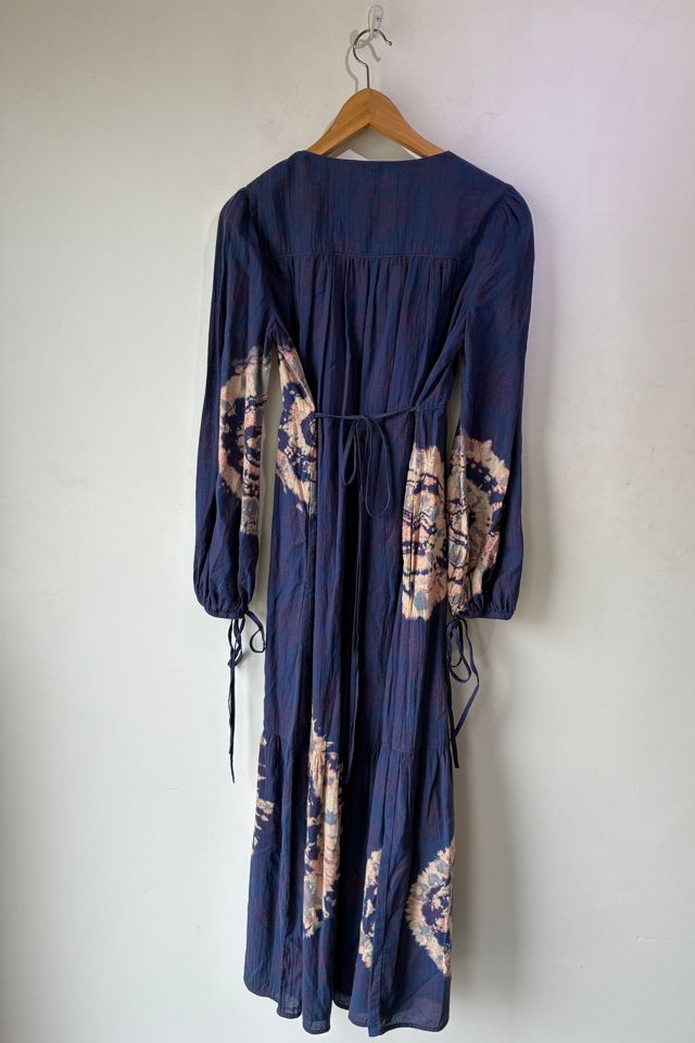 Raquel Allegra Blue Tie Dye Dress Selected by The Curatorial Dept. #2