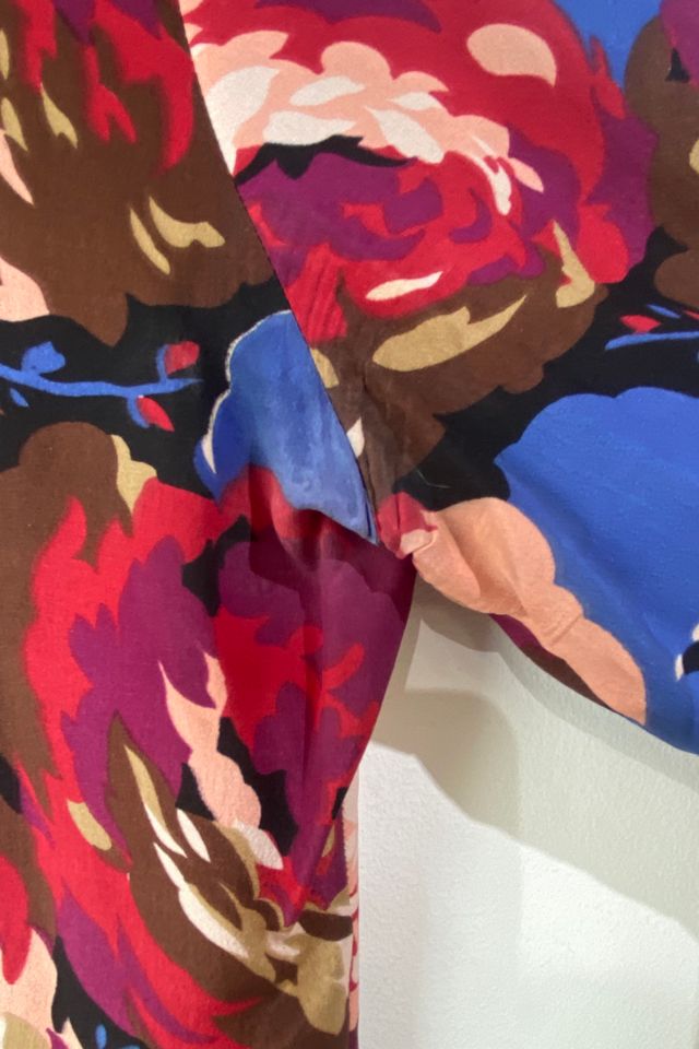 Vintage Cacharel Floral Silk Blouse Selected by The Curatorial Dept. #3
