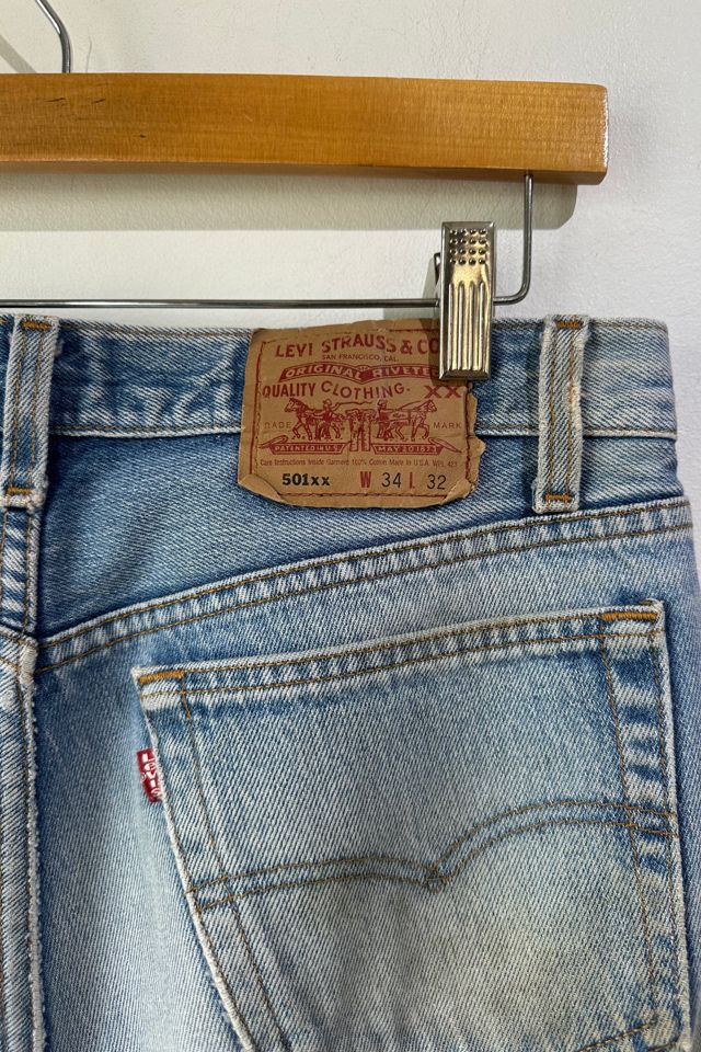 Levi's Distressed Light Wash 501s Selected by The Curatorial Dept. #3