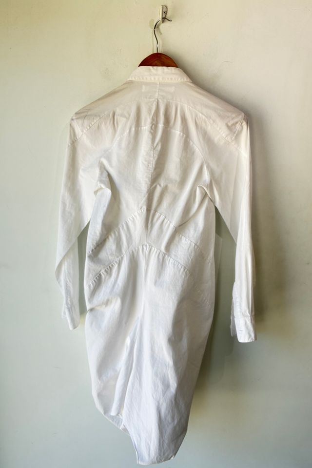 Junya Watanabe White Bubble Hem Shirt Selected by The Curatorial Dept. #2