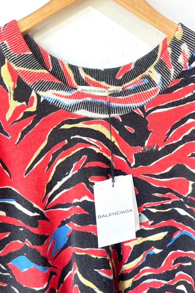 Balenciaga Multicolor Animal Print Sweater Selected by The Curatorial Dept. #1