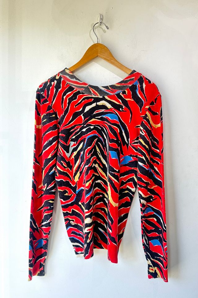 Balenciaga Multicolor Animal Print Sweater Selected by The Curatorial Dept. #3