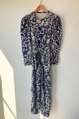 Ulla Johnson Navy Denim Jumpsuit Selected by The Curatorial Dept.