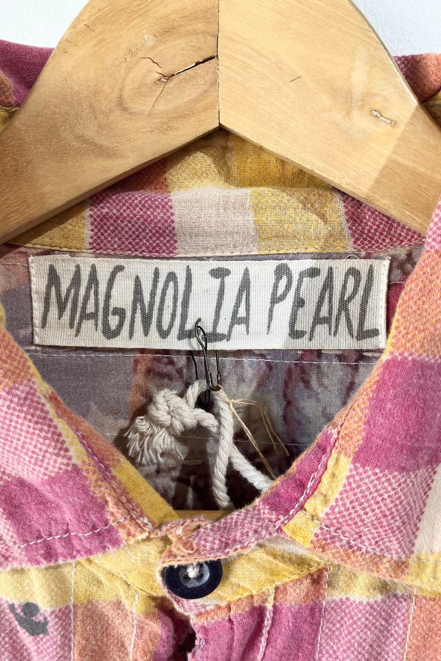 Magnolia Pearl Pink Plaid Shirt Selected by The Curatorial Dept. #1