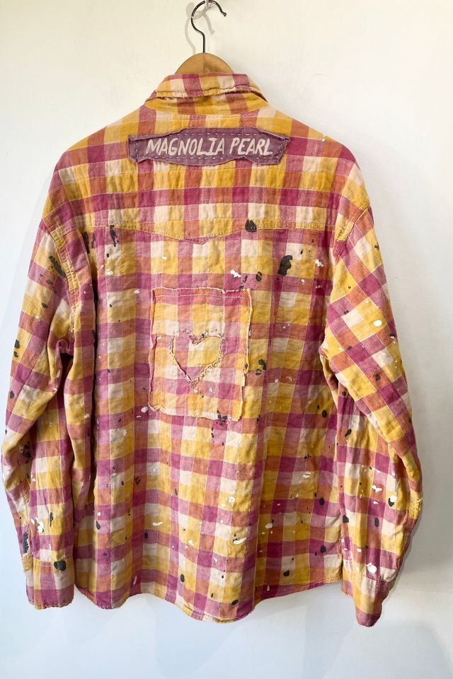 Magnolia Pearl Pink Plaid Shirt Selected by The Curatorial Dept. #3