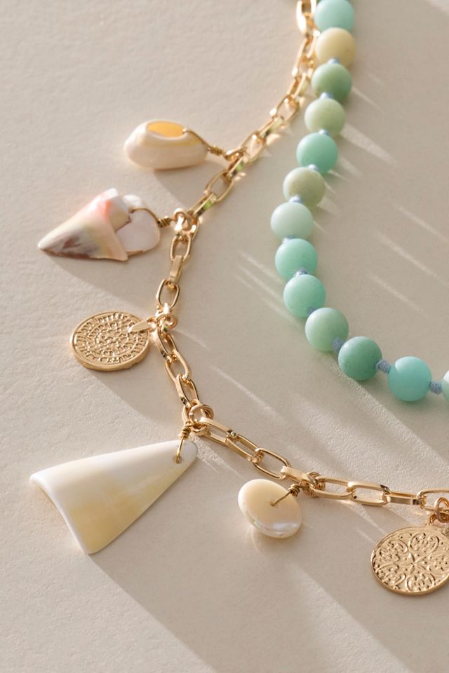 Serendipity Semiprecious Stone Strand Necklace #2