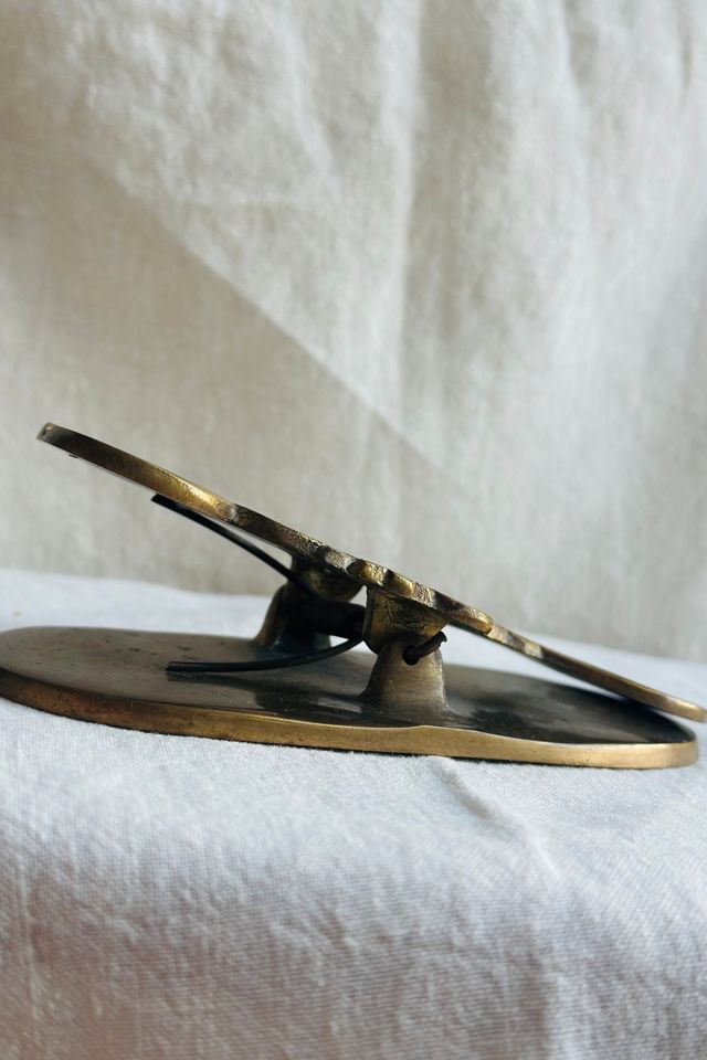 Vintage “At Once” Brass Paper Weight and Paper Clip Selected by KA.TL.AK #2