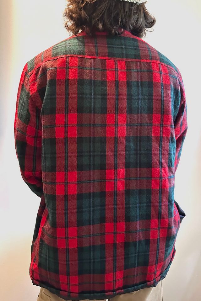 Vintage Wool Blend Insulated Plaid Choir Coat Selected by KA.TL.AK #2
