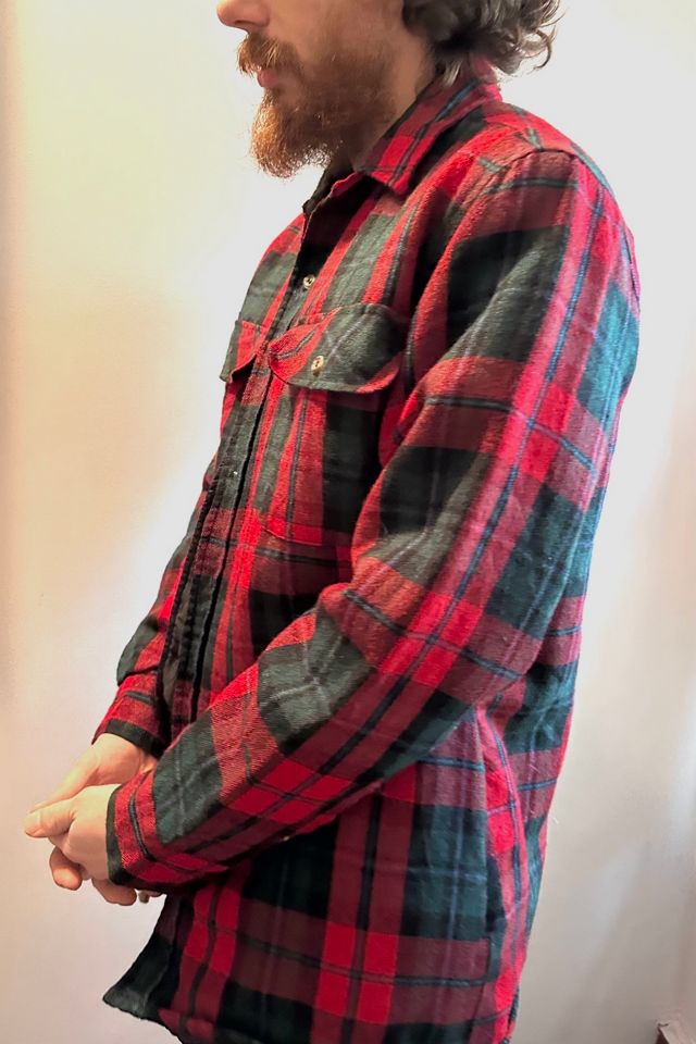 Vintage Wool Blend Insulated Plaid Choir Coat Selected by KA.TL.AK #3