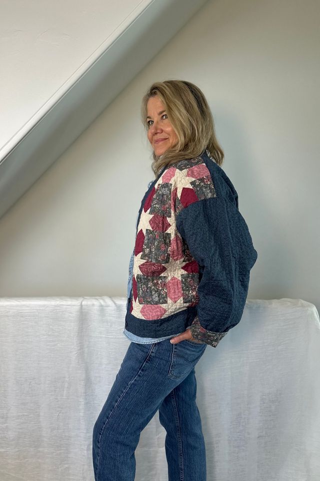 Handmade Cotton Cropped Quilted Jacket Selected by KA.TL.AK #1