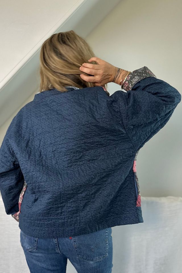 Handmade Cotton Cropped Quilted Jacket Selected by KA.TL.AK #3