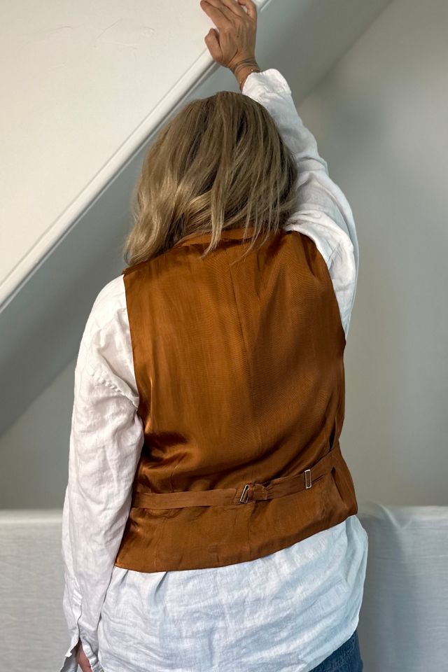 Vintage Rust Colored Two Piece Corduroy Suit Selected by KA.TL.AK #3