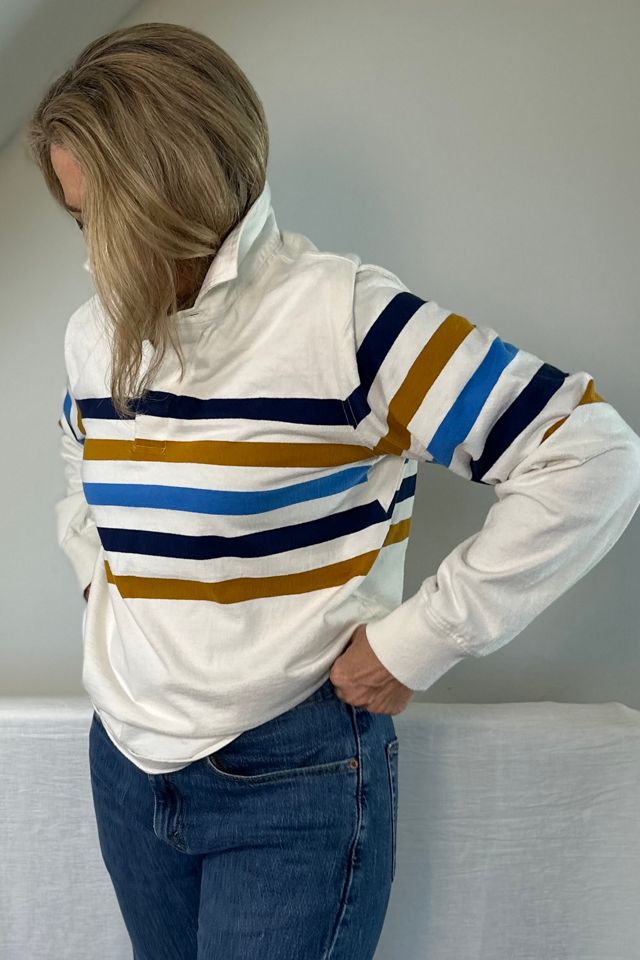 Striped Cotton Rugby Selected by KA.TL.AK #1