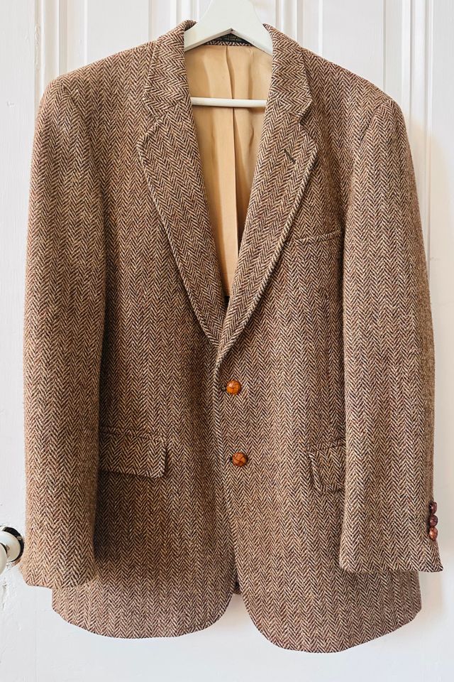 Vintage Scottish Harris Tweed Wool Blazer Selected by KA.TL.AK #3