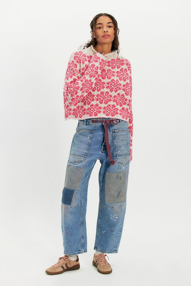 Opal Rollneck Knit Patterned Sweater #3